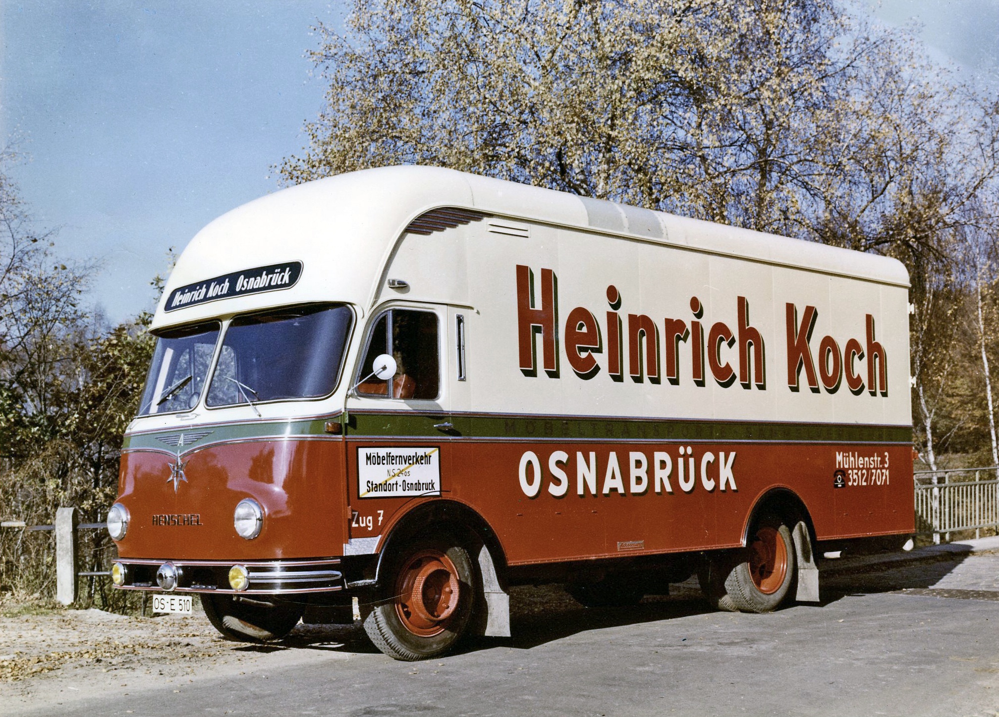 Umzugsfahrzeug KOCH Umzugslogistik – LKW für Umzüge in Deutschland und weltweit, Osnabrück