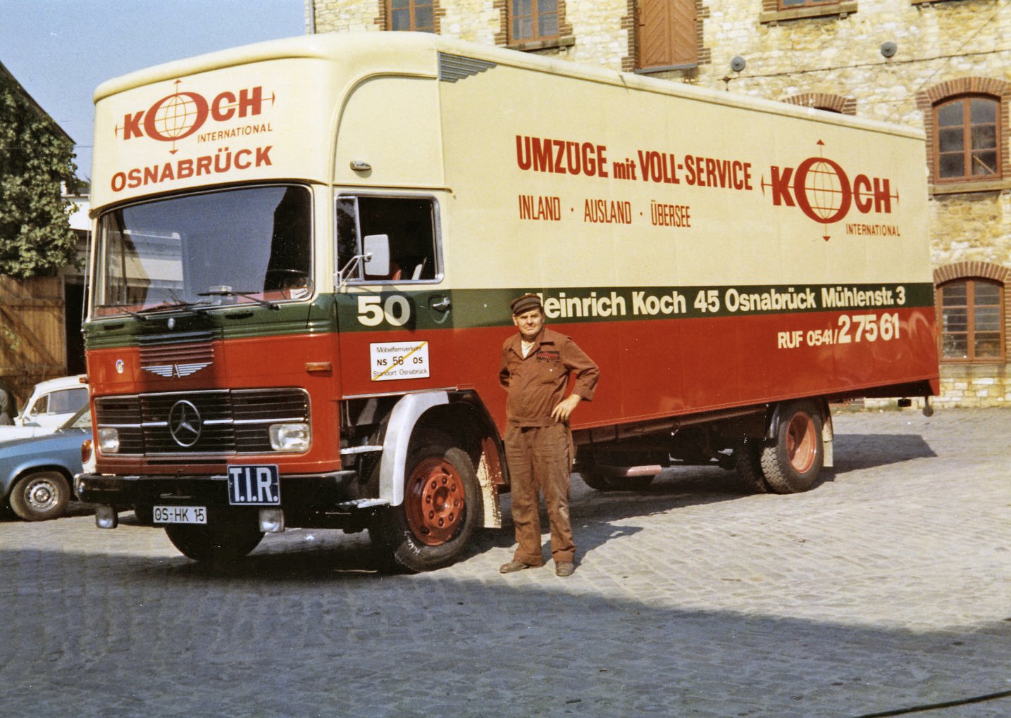 Alte LKW Koch Umzüge