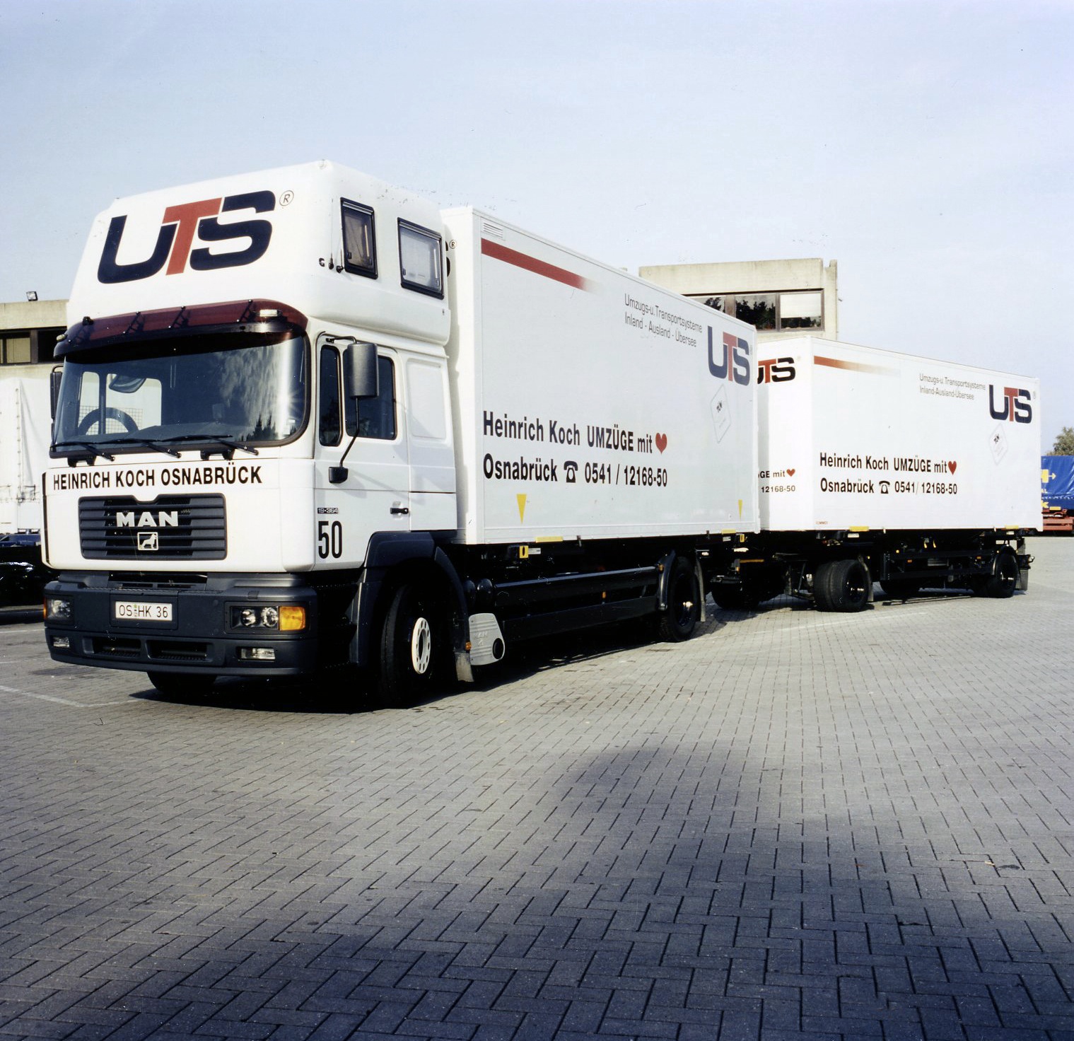KOCH Umzugslogistik LKW – Transporter für nationale und internationale Umzüge, Osnabrück