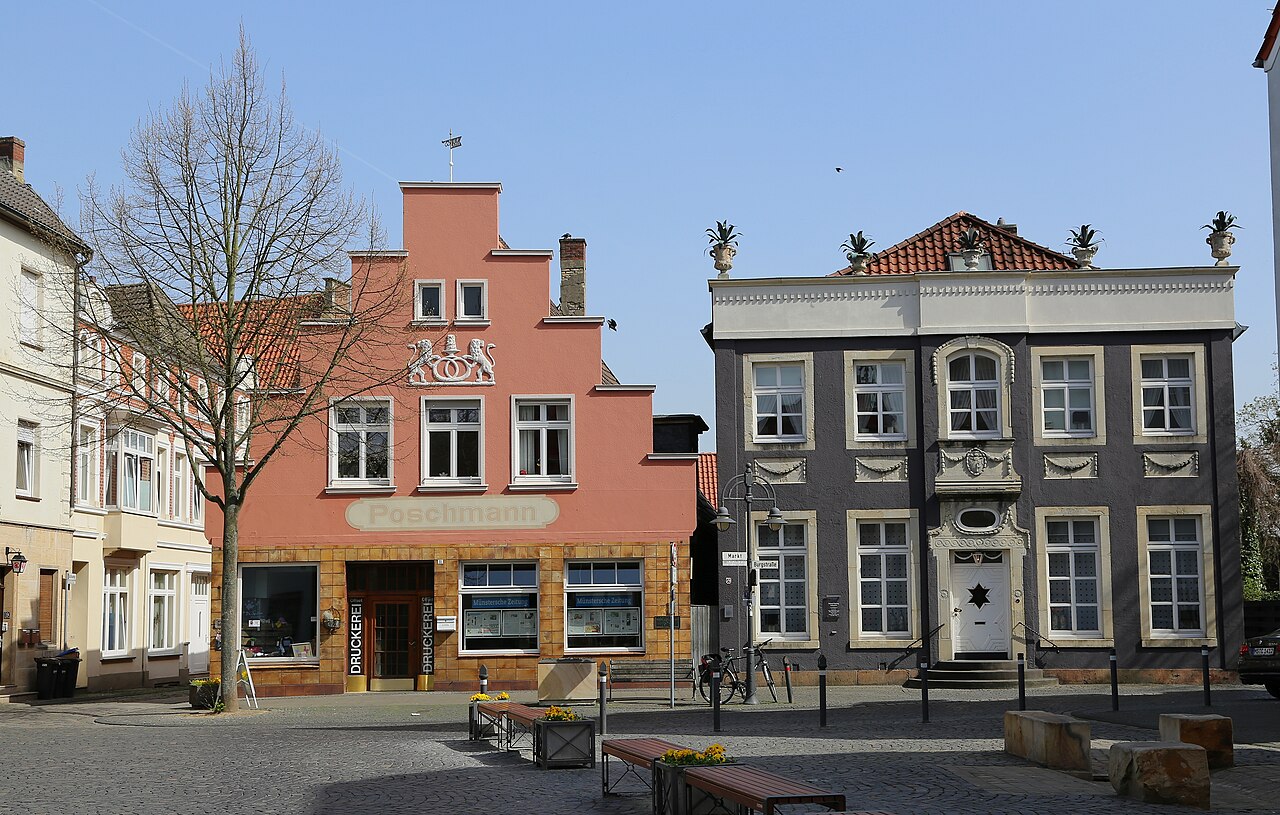 Haus Lindemann Burgsteinfurt – Historisches Bürgerhaus mit Staffelgiebel, Nordrhein-Westfalen
