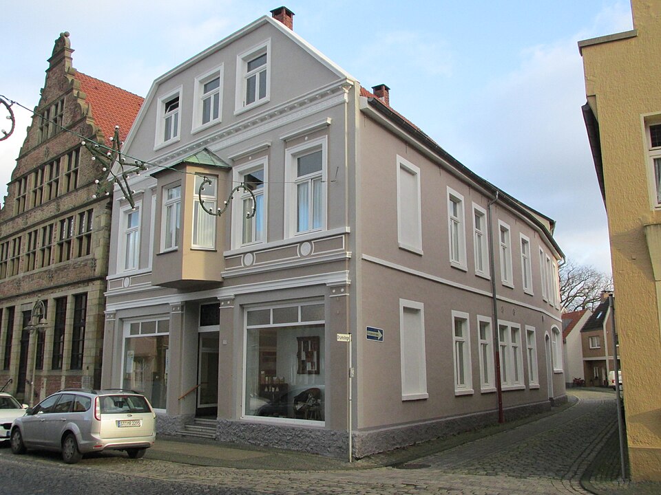 Burgsteinfurt, Wasserstraße 10 – Denkmalgeschütztes Bürgerhaus im Münsterland, Nordrhein-Westfalen