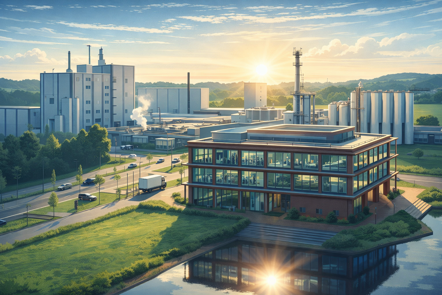 Koch Umzugslogistik unterstützte die Leiber GmbH beim Campus-Bezug.