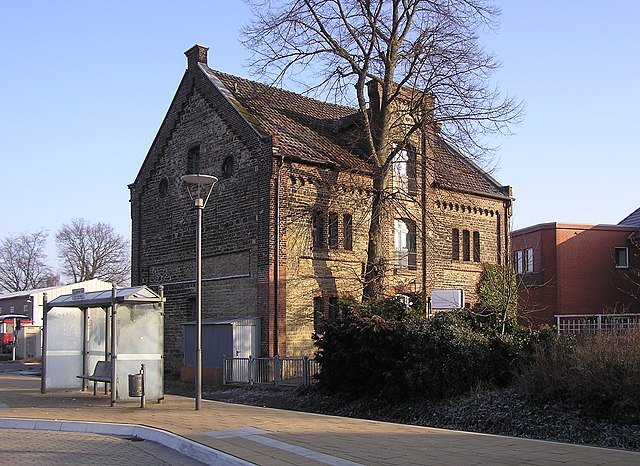 Traditionelles Bauwerk in Bohmte im Ortskern.
