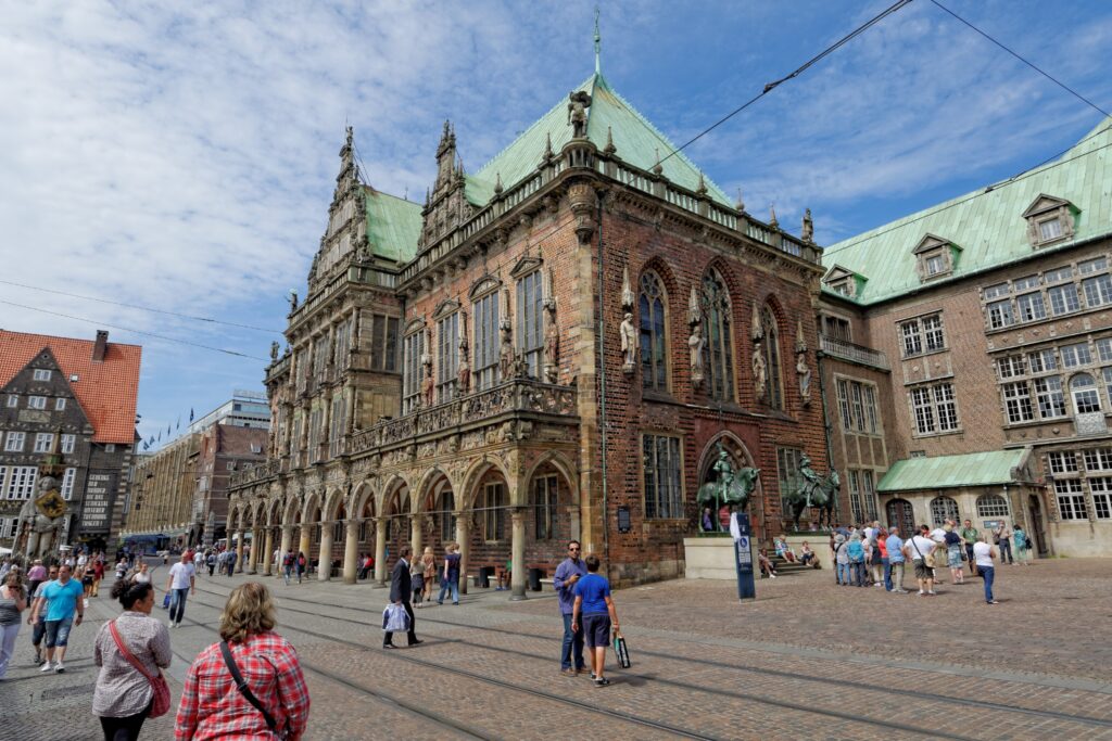 Bremer Rathaus – Historisches Rathaus der Hansestadt mit Weserrenaissance-Fassade, Bremen