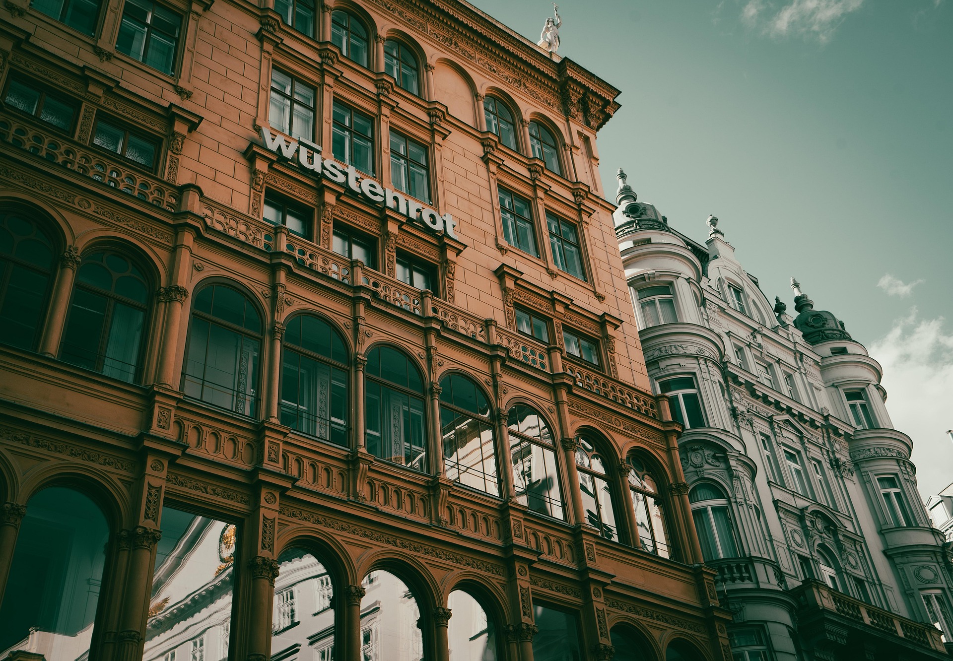 Wien – Historische Gebäude im Stadtzentrum, Österreich