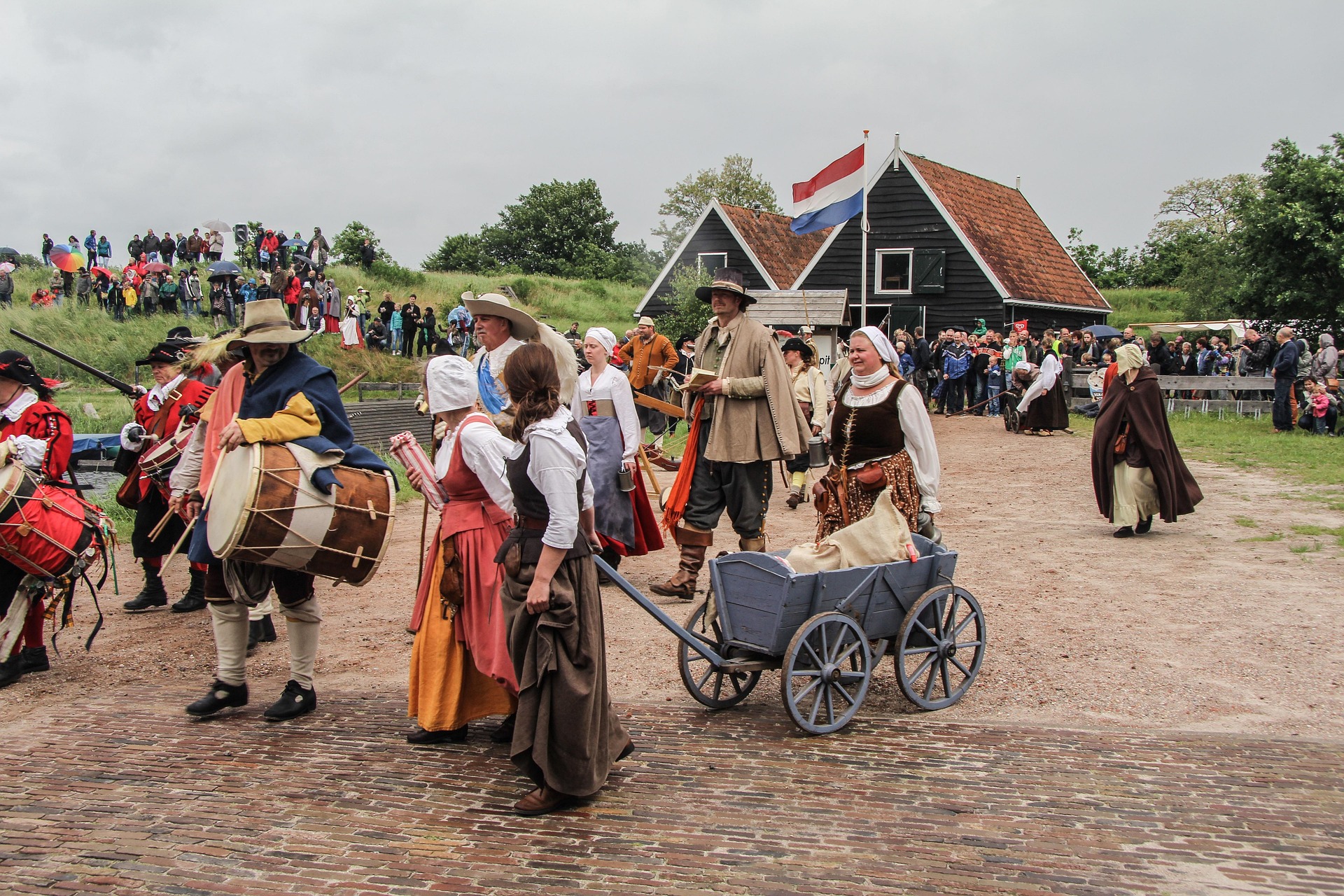 Groningen – Historische Kostüme und Mittelalterfest, Niederlande