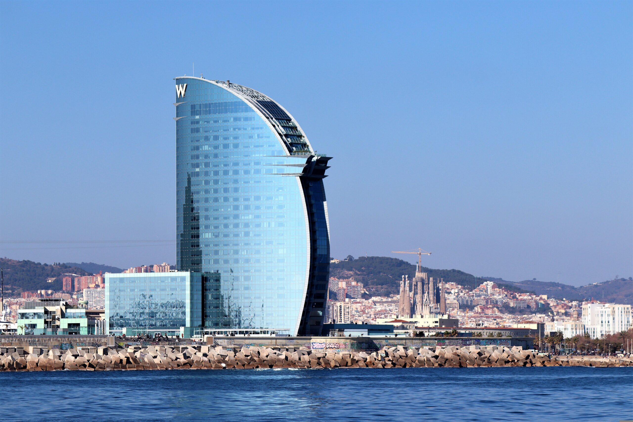 Port de Barcelona – Zeitgenössische Architektur am Hafenbecken, Spanien