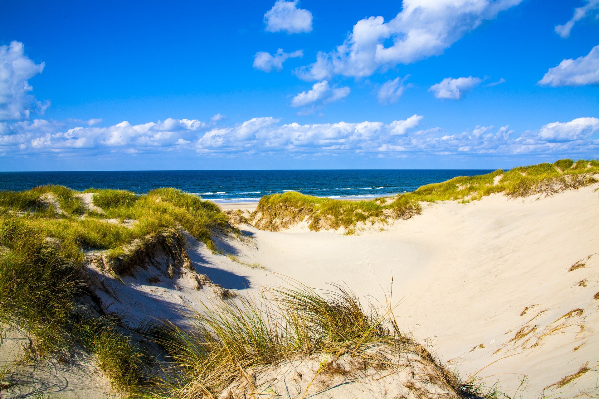 Leerer Strand in Dänemark – Ruhige Küste ohne Touristen, Dänemark