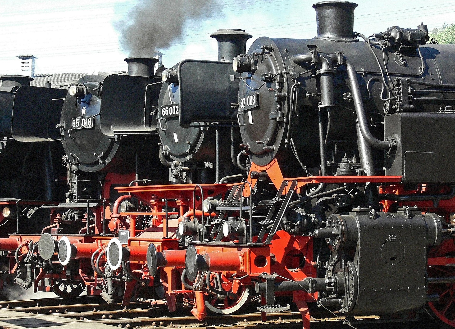 Bochum – Dampflokomotive im Eisenbahnmuseum Bochum-Dahlhausen, Nordrhein-Westfalen, Deutschland