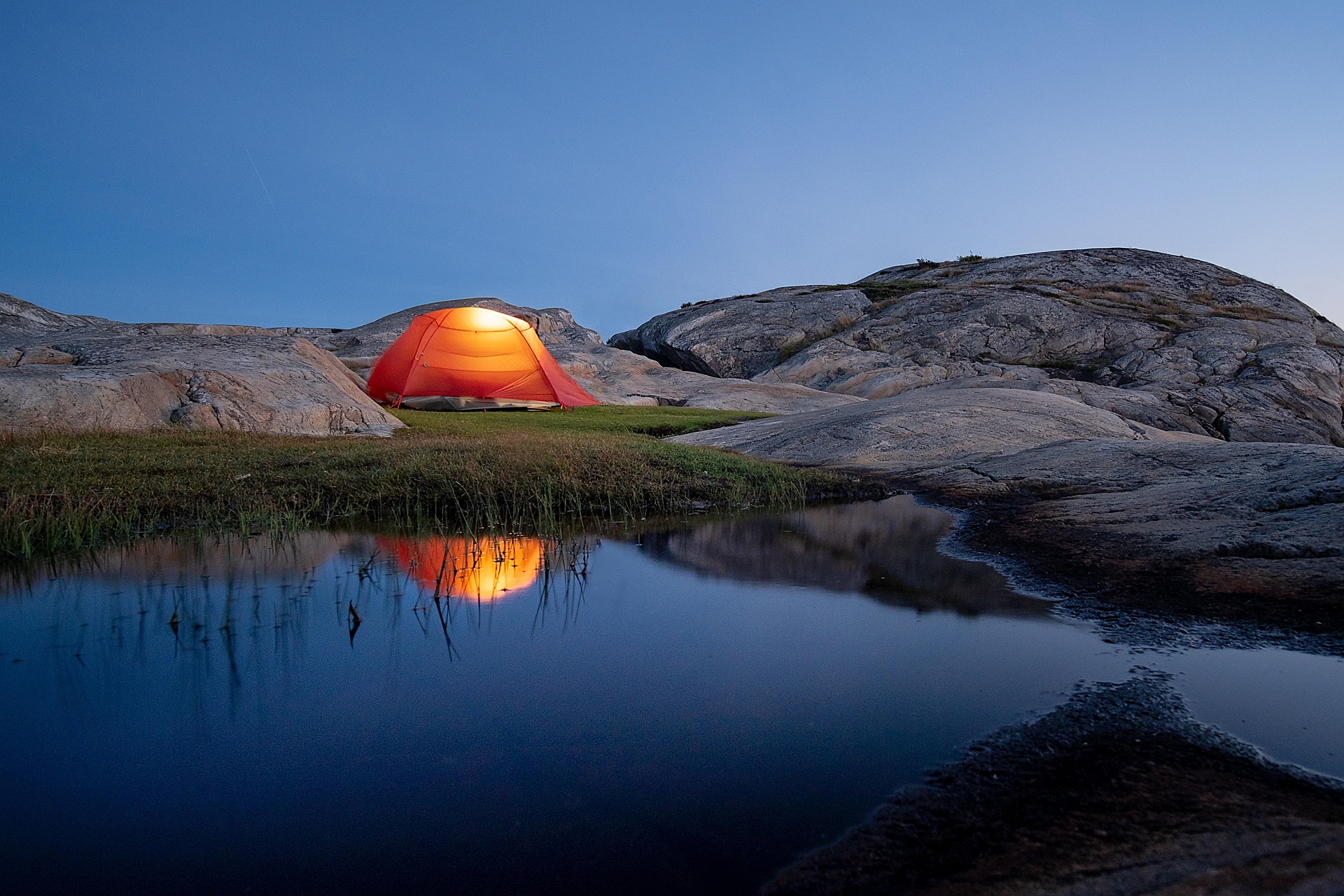 Wildcamping Schweden – Zelt in der Natur