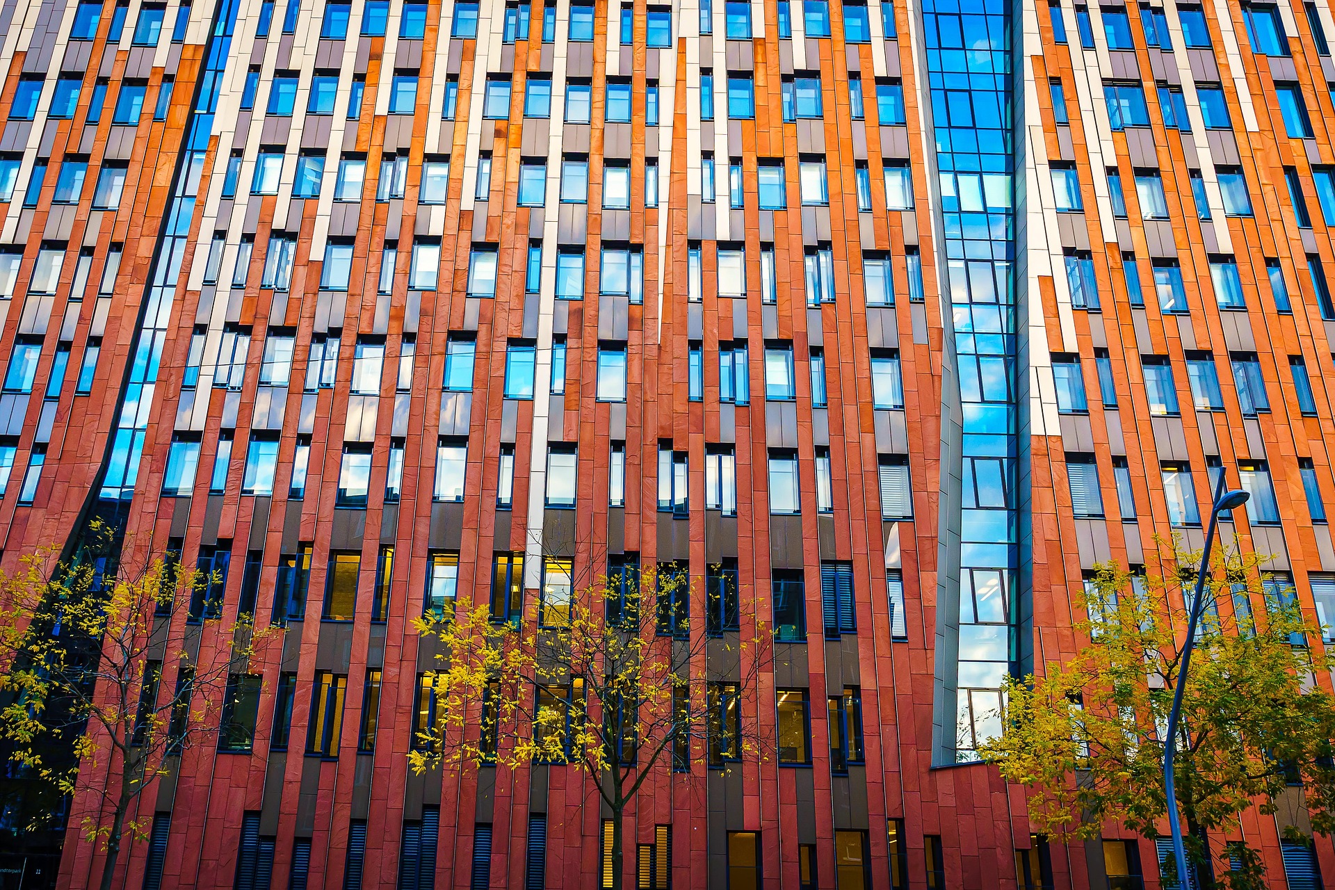 Hamburg – Moderne Bürogebäude mit Glasfassaden, Hamburg, Deutschland