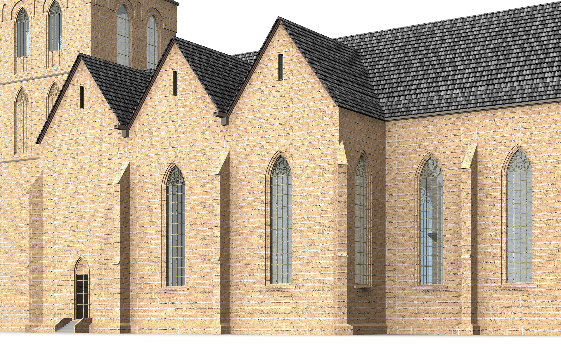 St. Petri Dortmund – Westfälische Hallenkirche aus hellem Sandstein in der Innenstadt, Nordrhein-Westfalen