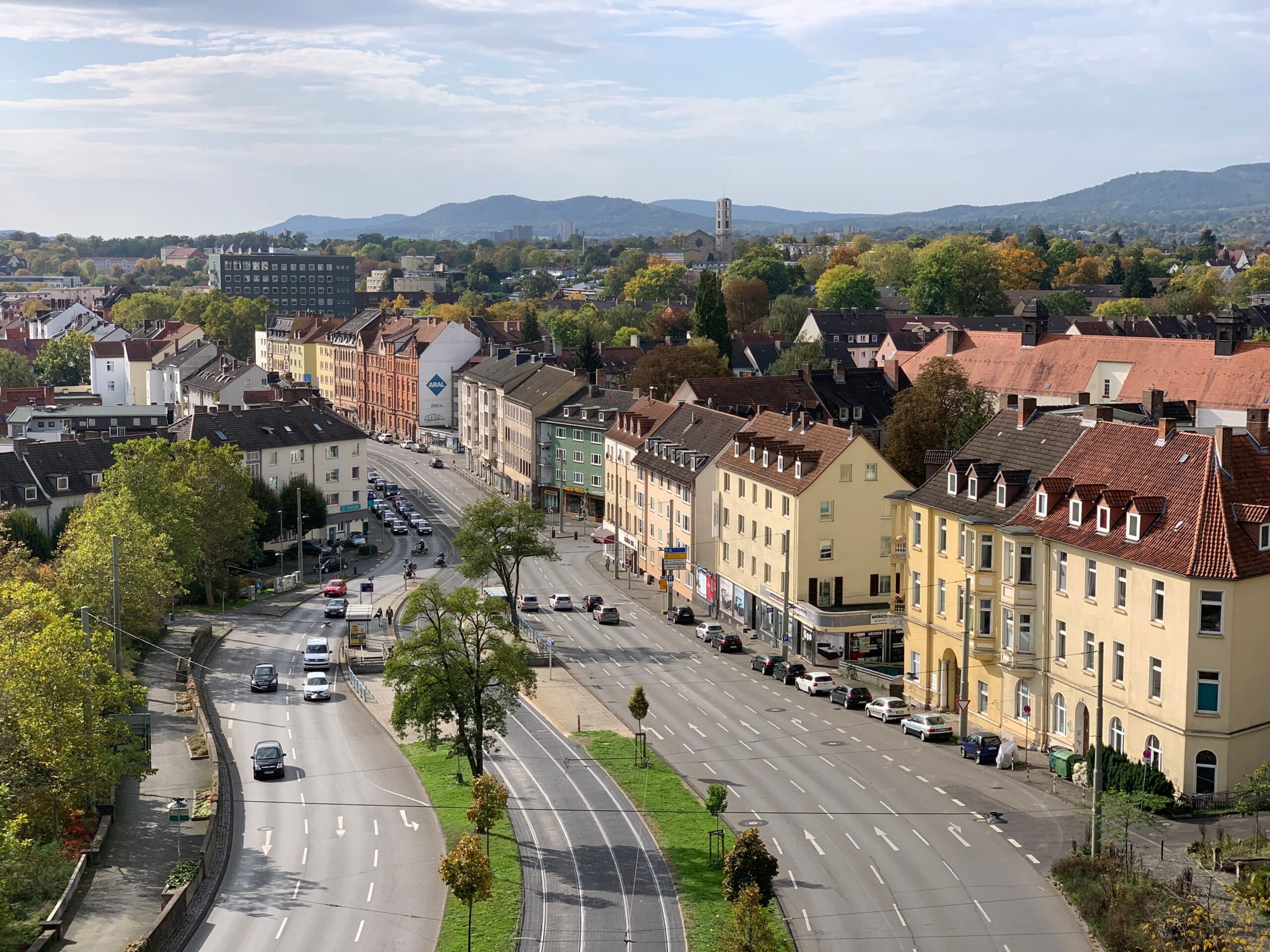 Bielefeld – Panorama der Stadt, Nordrhein-Westfalen, Deutschland